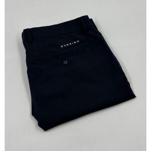 Dunning Golf Men's 38 Polyester Navy Everbest Athletic Chino Shorts